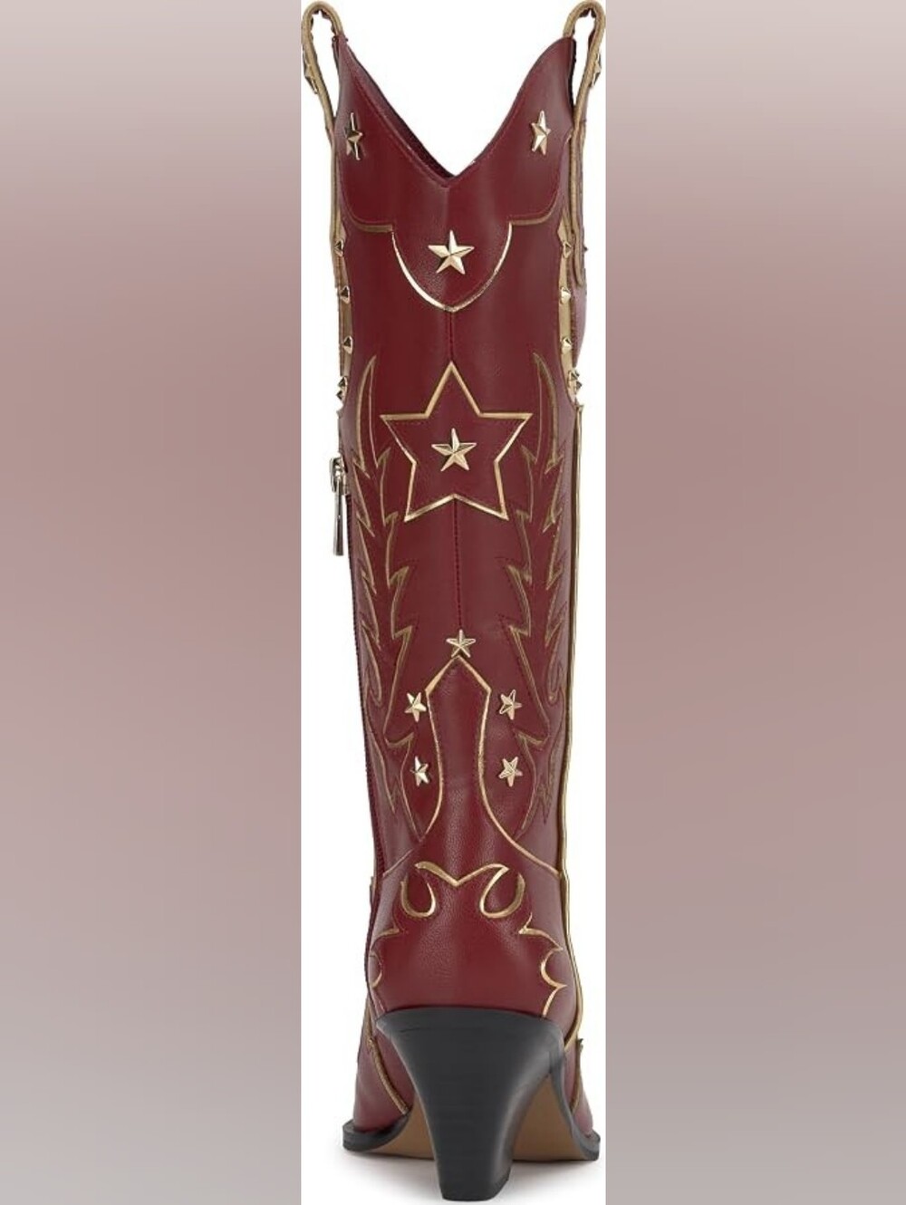 Jessica Simpson Red Western Boots - Size 9 M - Picture 3 of 9